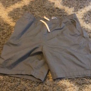 Grey cargo shorts